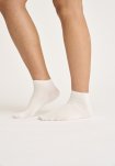 Footies, Bambusviskose, Hvid