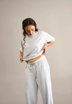 Bukser m. lige ben | Bambusviskose | Grå -JBS of Denmark Women