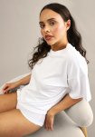 Oversized Tee | Bambusviskose | Hvid -JBS of Denmark Women