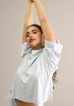 Oversized Tee | Bambusviskose | Grå -JBS of Denmark Women