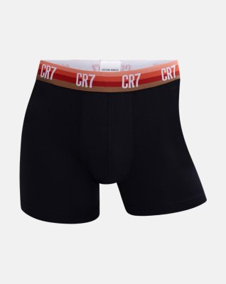CR7 “Valentine” 2-pak Trunks | Bomuld | Grå/Sort -CR7