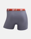 CR7 “Valentine” 2-pak Trunks, Bomuld, Grå/Sort