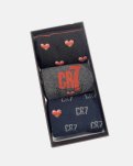 CR7 “Valentine” 3-pak sokker, Bomuld, Gaveæske