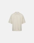 Polo t-shirt "jim" | Bomuld | Off white -Resteröds
