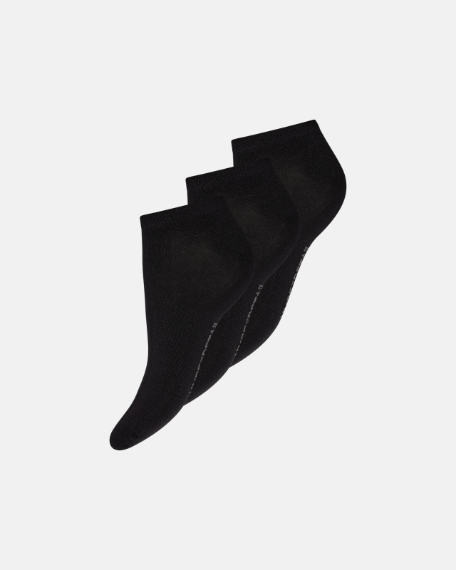 Footies 3-pak | Bambusviskose | Sort