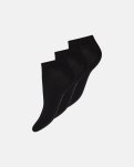 Footies 3-pak, Bambusviskose, Sort
