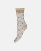Strømper "Lurex" | Bambusviskose | Ivory - Hype the Detail