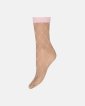 Ankelstrømper "Logo" | 25 denier | Rosa - Hype the Detail