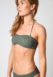 Bikinitop "Bandeau" | Polyamid | Grøn -Hype the Detail