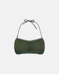 Bikinitop "Bandeau" | Polyamid | Grøn -Hype the Detail