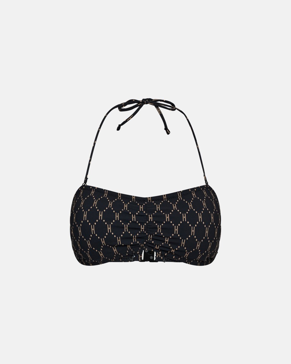 Hype the Detail Bikinitop "Bandeau" | Polyamid | Sort - XS