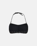 Bikinitop "Bandeau", Polyamid, Sort
