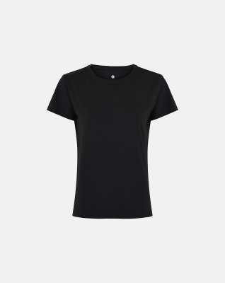 T-shirt |  Bambusviskose | Sort -JBS of Denmark Women