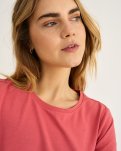 T-shirt |  Bambusviskose | Rød -JBS of Denmark Women