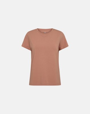 T-shirt |  Bambusviskose | Fersken -JBS of Denmark Women
