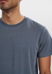 T-shirt "o-neck" | Bambusviskose | Grå -Resteröds