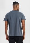 T-shirt 'o-neck', Bambusviskose, Grå