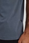 T-shirt 'o-neck', Bambusviskose, Grå