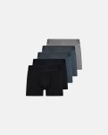 Tights 'gunnar' 5-pak, Bambusviskose, Multifarvet