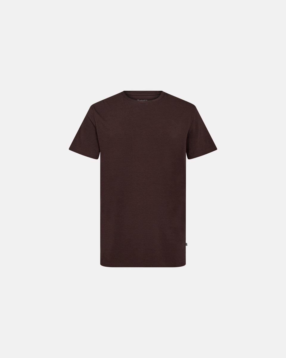 Resteröds T-shirt | Bambusviskose | Brun - S