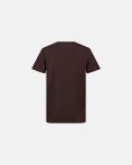 T-shirt "o-neck" | Bambusviskose | Brun -Resteröds