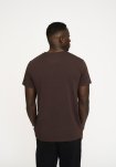 T-shirt "o-neck" | Bambusviskose | Brun -Resteröds