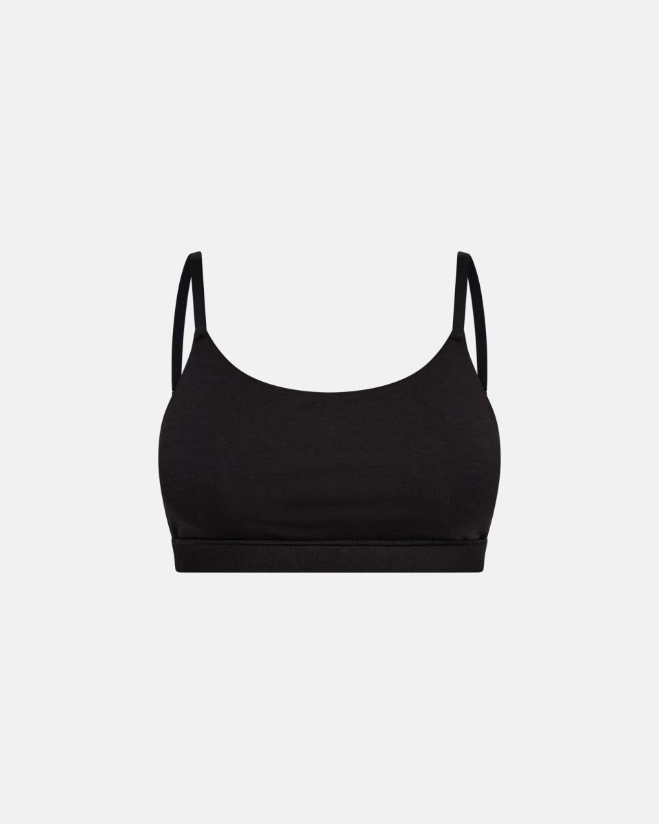 JBS of Denmark Women BH-top m. support | Bambusviskose | Sort - S