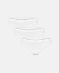 String 3-pak| Bambusviskose | Hvid -JBS of Denmark Women
