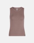 Rib tanktop, Bambusviskose, Brun