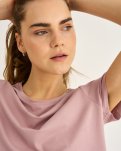 T-shirt |  Bambusviskose | Rosa -JBS of Denmark Women