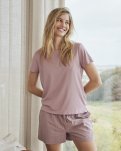 T-shirt, Bambusviskose, Rosa