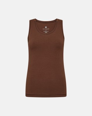 Tanktop |  Bambusviskose | Brun -JBS of Denmark Women