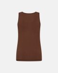 Tanktop, Bambusviskose, Brun
