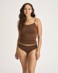 Stroptop |  Bambusviskose | Brun -JBS of Denmark Women