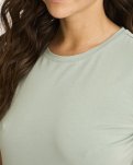T-shirt, Bambusviskose, Grøn