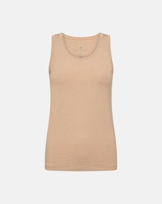 Tanktop, Bambusviskose, Nude