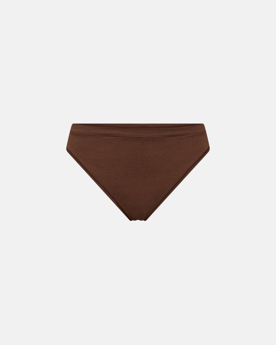 JBS of Denmark Women String | Bambusviskose | Brun - S