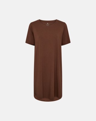 Big shirt, Bambusviskose, Brun