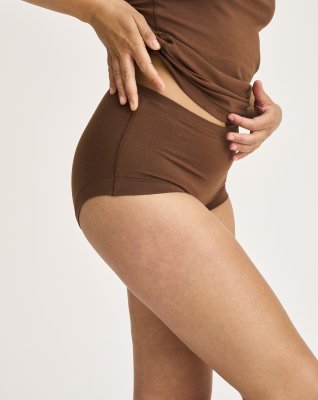 Maxi |  Bambusviskose | Brun -JBS of Denmark Women