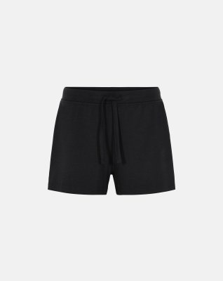 Shorts, Bambusviskose, Sort