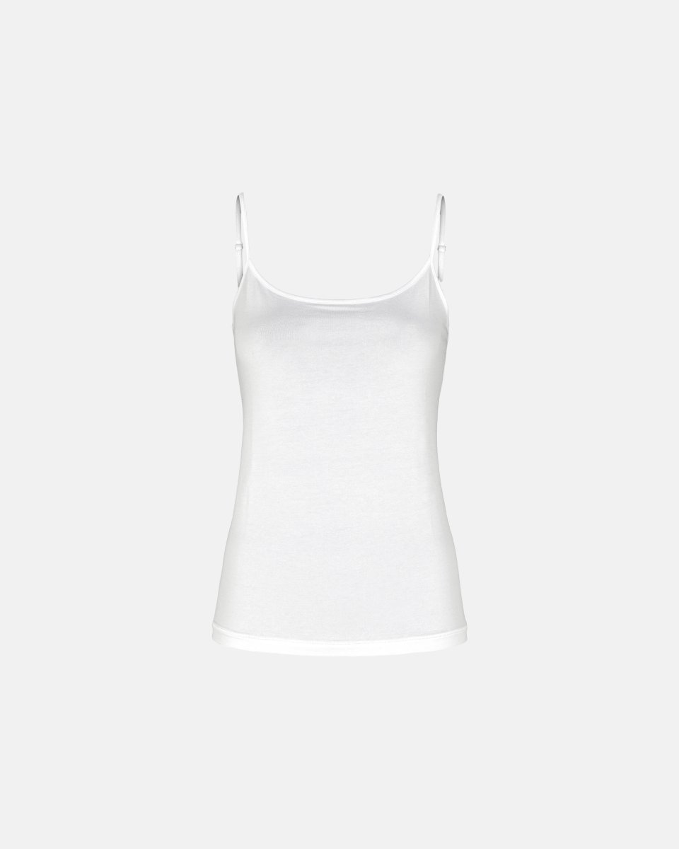 JBS of Denmark Women Stroptop | Bambusviskose | Hvid - S