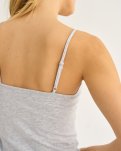 Stroptop |  Bambusviskose | Grå -JBS of Denmark Women