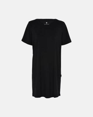 Big shirt, Bambusviskose, Sort