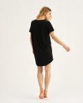 Big shirt, Bambusviskose, Sort