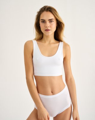 BH-top |  Bambusviskose | Hvid -JBS of Denmark Women