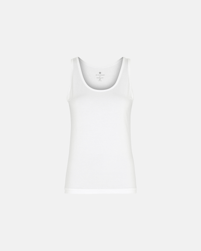 Tanktop | Bambusviskose | Hvid