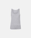 Tanktop, Bambusviskose, Grå melange