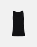 Tanktop, Bambusviskose, Sort