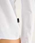 Langærmet t-shirt, Bambusviskose, Hvid