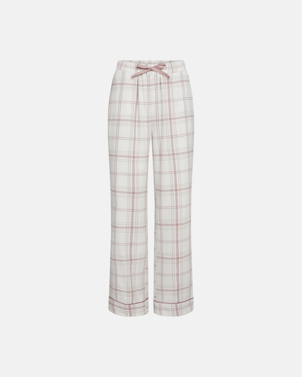 JBS of Denmark Women Pyjamasbukser | 100% økologisk bomuld | Rosa stribet - S